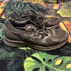 Women’s Asics Black Athletic Shoes